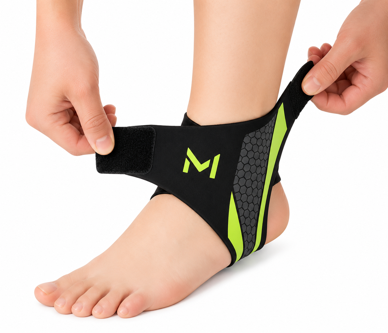 Adjustable Compression Ankle Brace — Sports Injury Support