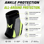 Adjustable Compression Ankle Brace — Sports Injury Support